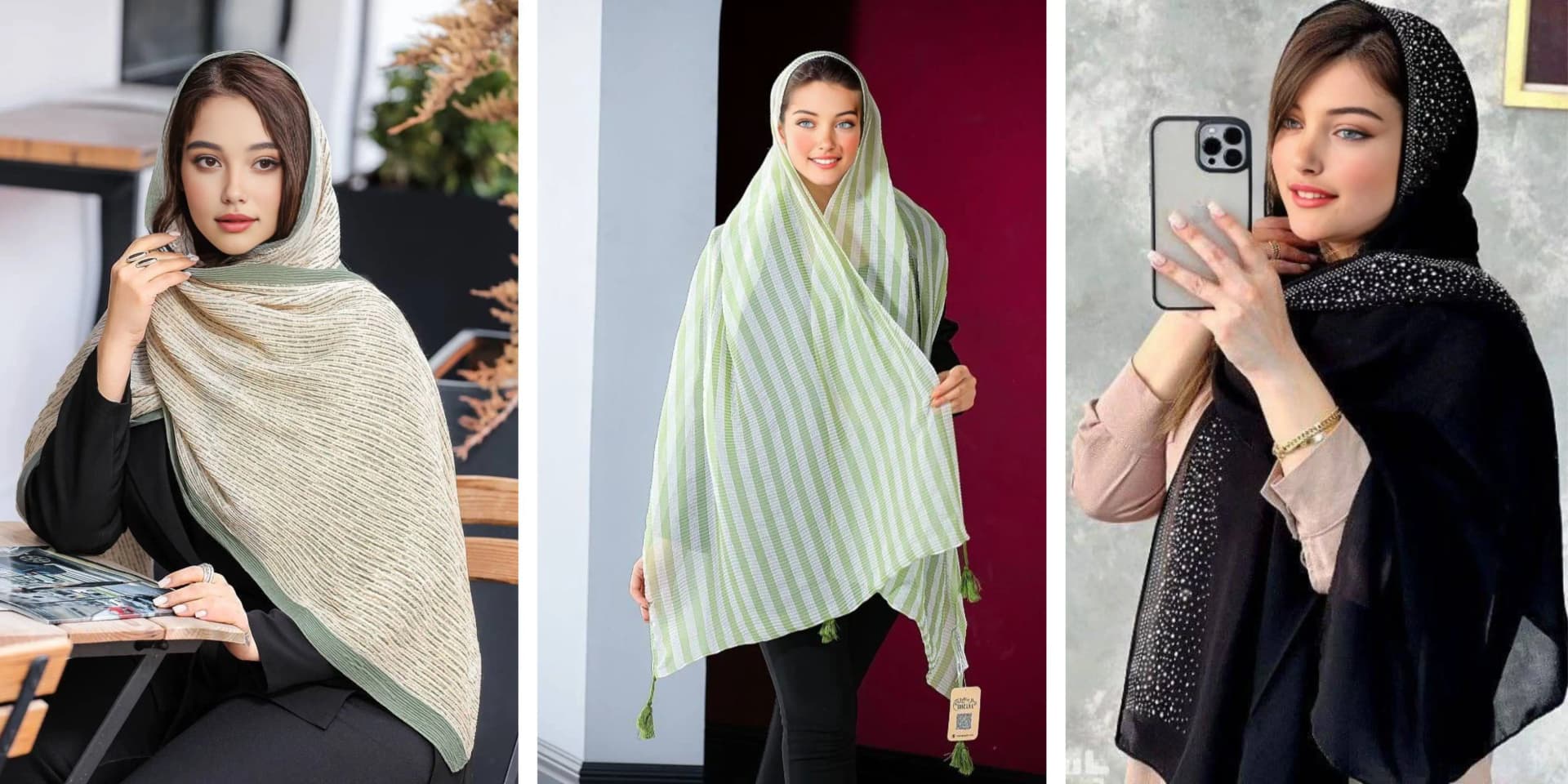 انتخاب شال مناسب باعث راحتی بیشتر در طول روز انتخاب شال روزمره مناسب